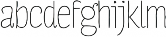 FourSeasons Pro Regular otf (400) Font LOWERCASE