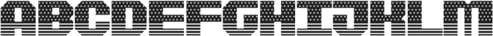 Fourth Of July Regular otf (400) Font UPPERCASE