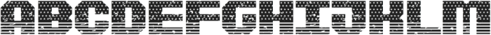 FourthOf July Grunge Regular otf (400) Font LOWERCASE