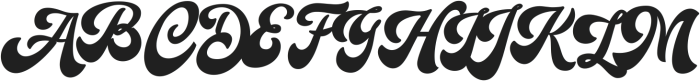 Fouster Regular ttf (400) Font UPPERCASE