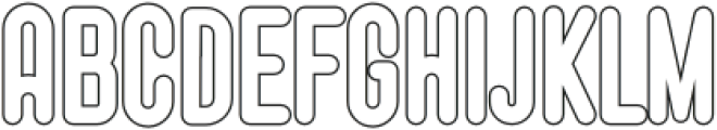 Fox Aromatic Outline otf (400) Font UPPERCASE