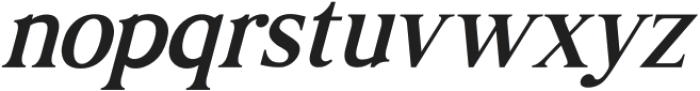 Fox Binley Slant otf (400) Font LOWERCASE