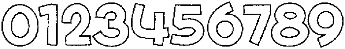 Fox Birdie Outline otf (400) Font OTHER CHARS