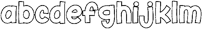 Fox Birdie Outline otf (400) FONT