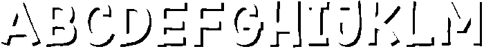 Fox Birdie Shadow otf (400) Font UPPERCASE