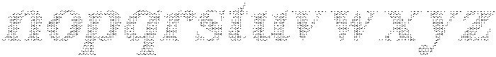 Fox Bravion Strokes Slant otf (400) Font LOWERCASE