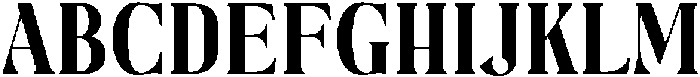 Fox Brielle otf (400) Font UPPERCASE