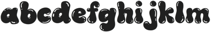 Fox Bubble Regular otf (400) Font LOWERCASE