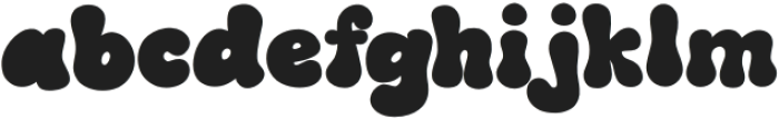 Fox Colorful Regular otf (400) Font LOWERCASE