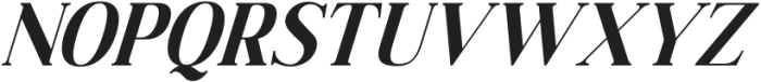 Fox Deliora Slant otf (400) Font UPPERCASE