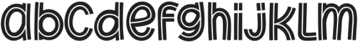 Fox Doris Regular ttf (400) Font LOWERCASE