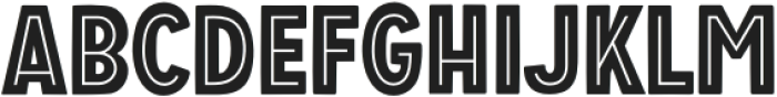 Fox Felix Inline otf (400) Font