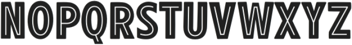 Fox Felix Inline otf (400) Font UPPERCASE