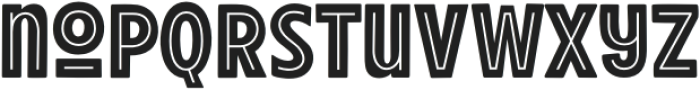 Fox Felix Inline otf (400) Font LOWERCASE