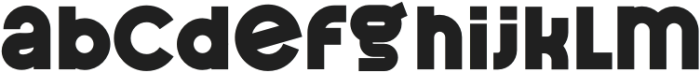 Fox Fencing Regular otf (400) Font LOWERCASE