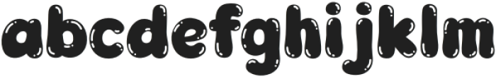 Fox Fluffy Bubble otf (400) Font LOWERCASE