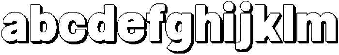 Fox Fresh 3D otf (400) FONT