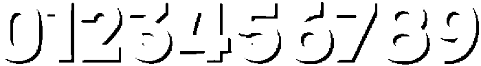 Fox Fresh Shadow otf (400) Font OTHER CHARS