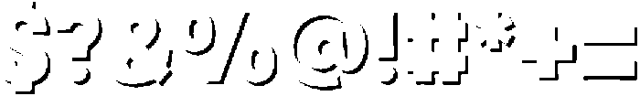 Fox Fresh Shadow otf (400) Font OTHER CHARS