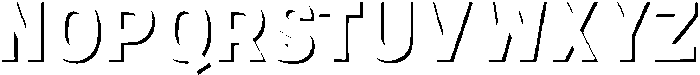 Fox Fresh Shadow otf (400) Font UPPERCASE
