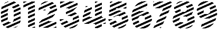 Fox Fresh Stripes otf (400) Font OTHER CHARS