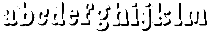 Fox Gabriel Shadow otf (400) FONT