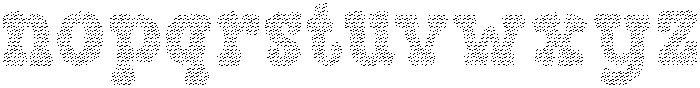 Fox Gabriel Strokes otf (400) Font LOWERCASE