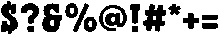 Fox Gabriel otf (400) Font OTHER CHARS