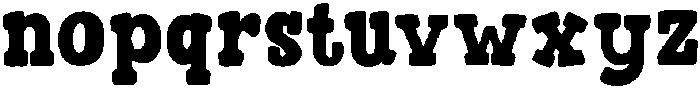 Fox Gabriel otf (400) Font LOWERCASE