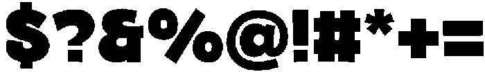 Fox Glima otf (400) Font OTHER CHARS