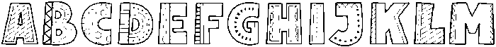 Fox Josie Pattern otf (400) Font UPPERCASE