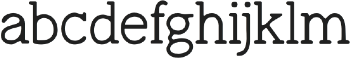 Fox Journal Regular otf (400) Font LOWERCASE