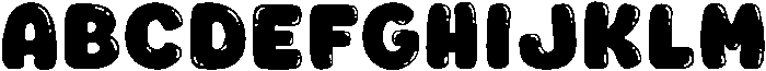 Fox Jumbo Bubble otf (400) Font UPPERCASE