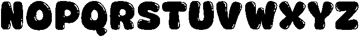 Fox Jumbo Bubble otf (400) Font UPPERCASE