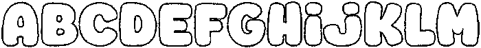 Fox Jumbo Outline otf (400) FONT