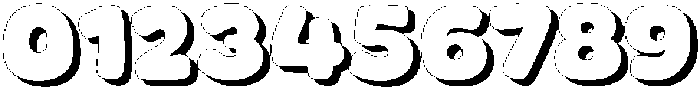 Fox Jumbo Shadow otf (400) Font OTHER CHARS