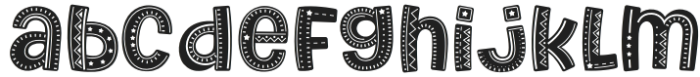 Fox Kinder Regular otf (400) Font LOWERCASE