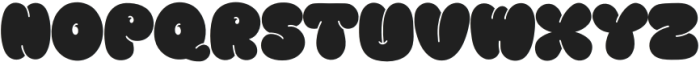 Fox Limber Regular otf (400) Font LOWERCASE