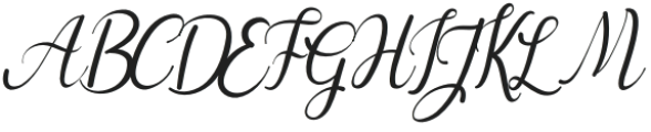 Fox Magical Regular otf (400) Font UPPERCASE