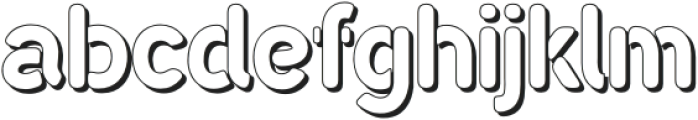 Fox Michael Shadow Regular otf (400) Font LOWERCASE