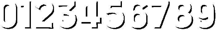 Fox Minko Shadow otf (400) Font OTHER CHARS