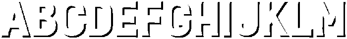 Fox Minko Shadow otf (400) Font UPPERCASE