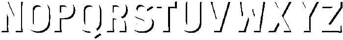 Fox Minko Shadow otf (400) Font LOWERCASE