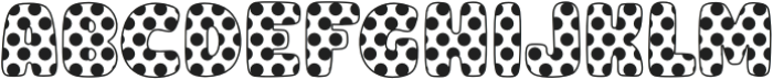 Fox Mint Round otf (400) Font UPPERCASE