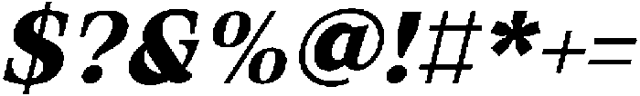Fox Miravel Slant otf (400) Font OTHER CHARS