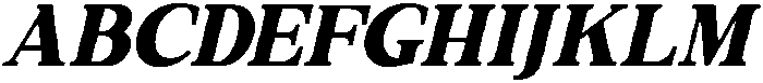 Fox Miravel Slant otf (400) Font UPPERCASE