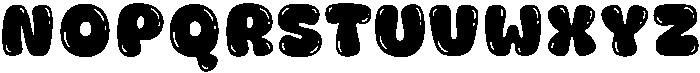 Fox Orbit Bubble otf (400) Font UPPERCASE