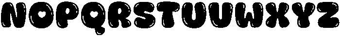 Fox Orbit Bubble otf (400) Font LOWERCASE