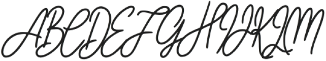 Fox Orchid otf (400) Font UPPERCASE