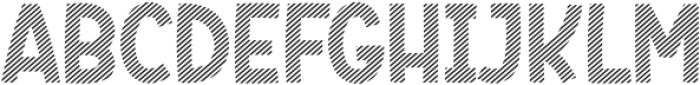Fox Paige Strokes otf (400) Font UPPERCASE